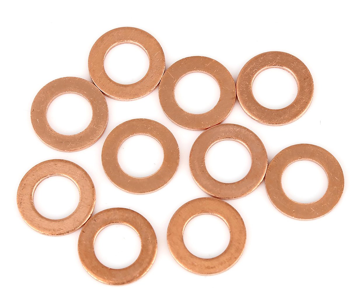 Koperen sluitring 12x20x1,5mm Afdichtingsplaat Verpletter Pakking Ring (Set van 10)