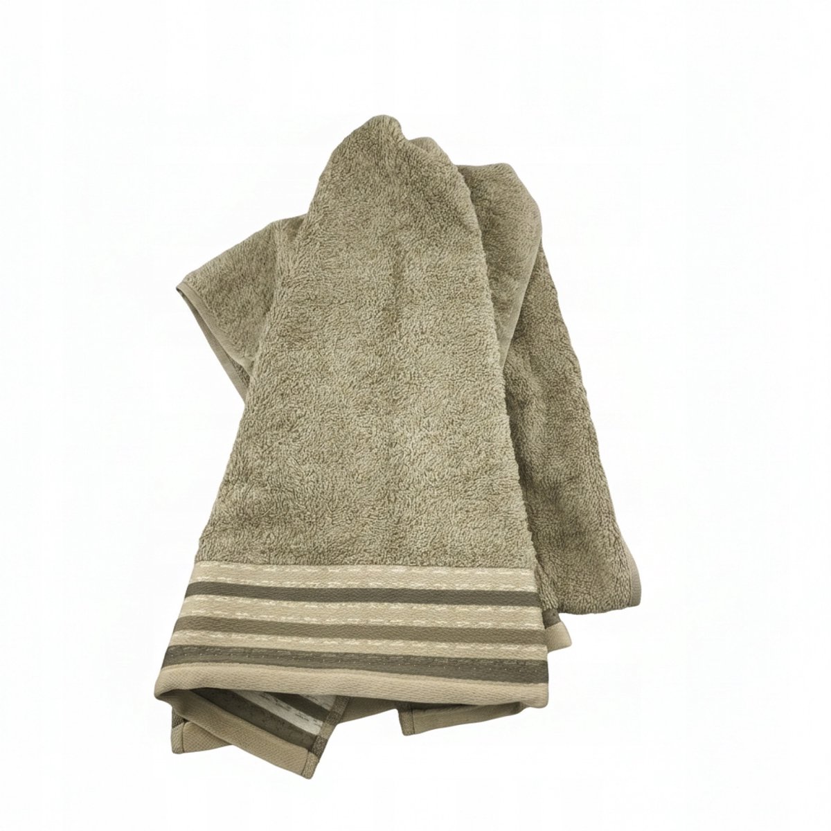 Greno Sintra Handdoek 50x90cm Beige - Luxe Katoen