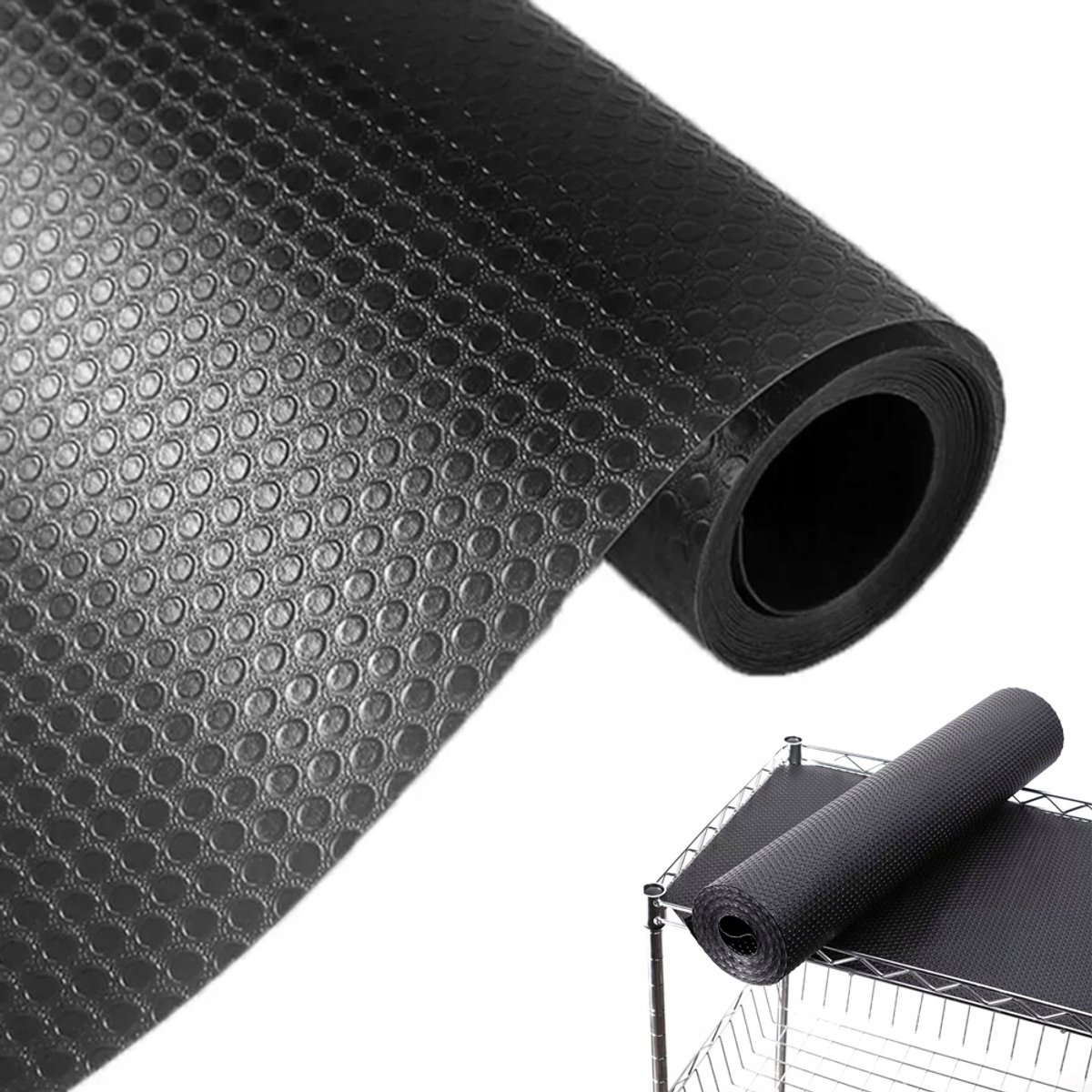 Antislip Lade Mat Zwart 500x60cm - Vlekbesteniging EVA