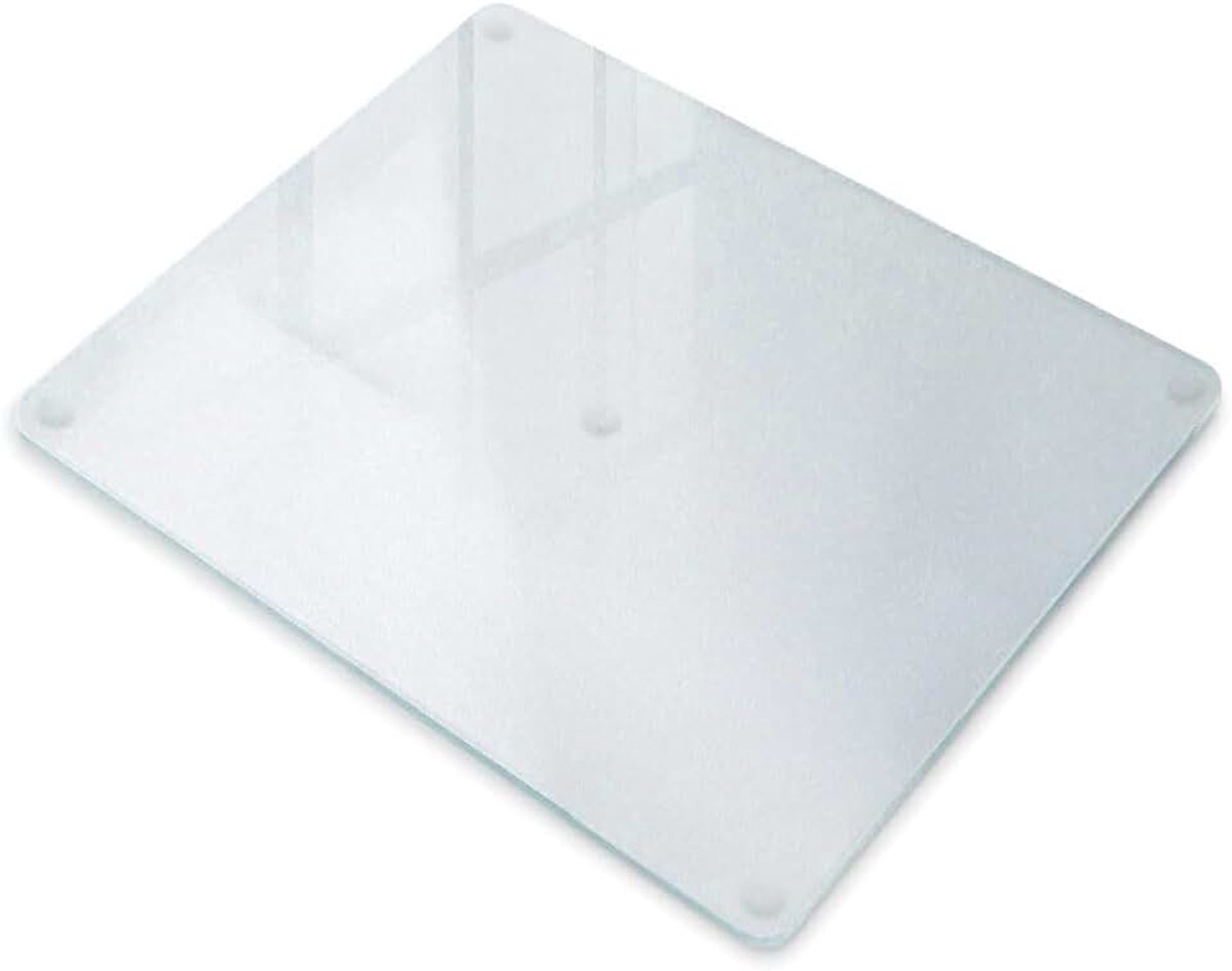 Spatwand Keuken Glas | Rechthoekig | Glazen Plaat | Wandbekleding | Beschermende Laag Voor de Muur | Veiligheidsglas | Matglas | Makkelijk Schoon te Maken | Melkglas