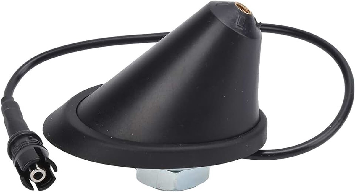 Originele Base Antenne Base 51908657, Premium Dak Antenne Mount Vervanging voor 500/Panda/Stilo/Croma, Autohouder, Materiaal, Fit, Zwarte Afwerking Antenne