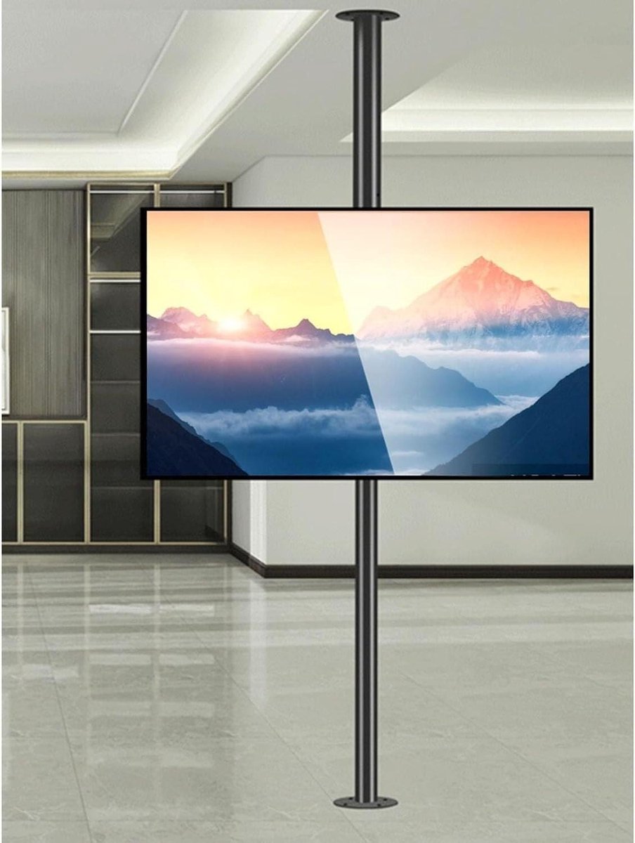 TV Beugel - Televisie Ophanging - TV Ophangen - Universeel Verstelbaar - 32-75 inch - Zwart