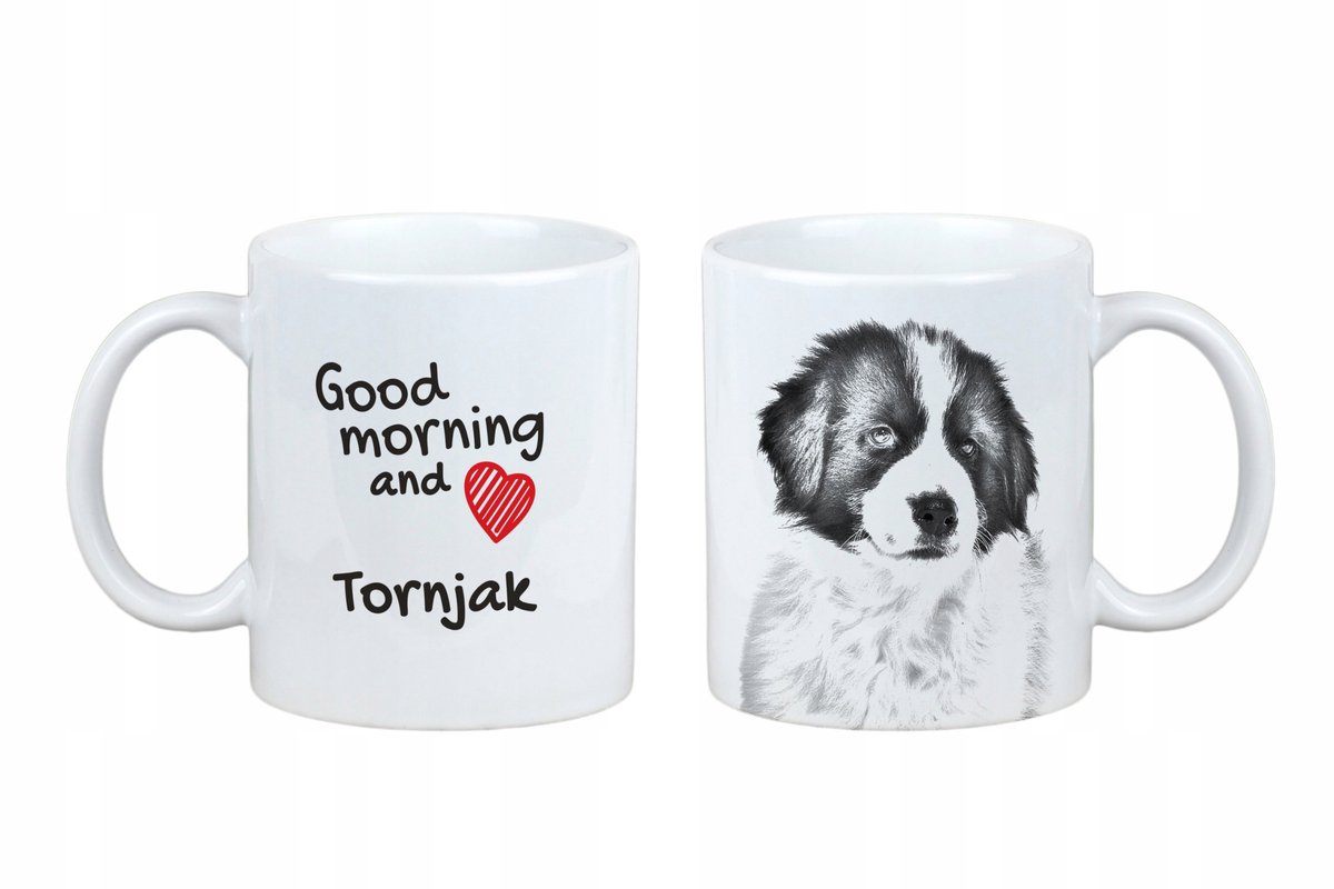 Tornjak hondenmok - 330 ml keramiek met duurzame print