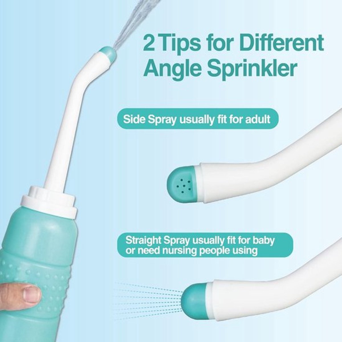 12oz Perineale Fles - Postpartum Zorg - Draagbare Reis Peri Spuit - Bidet - Postpartum Herstel Benodigdheden - Na Geboorte Reiniging - Vrouwen - Baby - Oude Man - Persoonlijke Hygiëne Zorg Peri fles