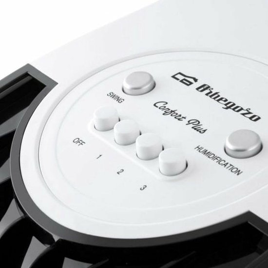 Mobiele Airco - Ventilator Luchtkoeler - Ruimte Koelen - 3-in-1 Functie - 4L Reservoir - Zwart Grijs — afbeelding 2