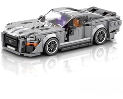 Reobrix 682 - raceauto bouwen - speelgoed - 437 pcs - 14+ - grijs