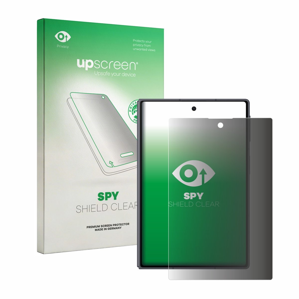 upscreen - privacy screenprotector voor Samsung Galaxy Z Fold 8 - Folie Beschermfolie Blauwlichtfilter