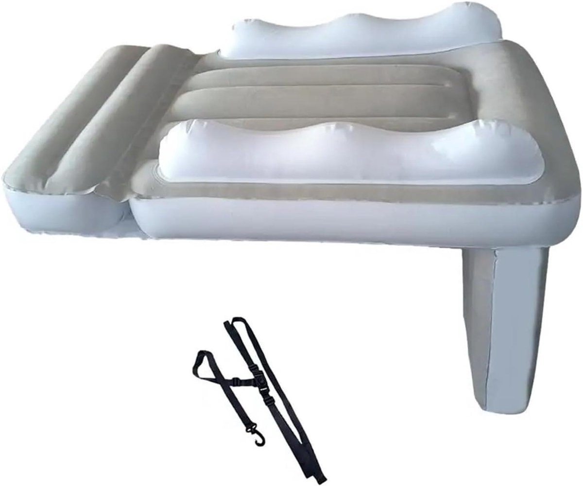 Draagbaar Luchtbed - Reisbed Auto - Comfortabel Slapen - Hoge Zijkanten - 80 x 60 x 50 cm - Universeel