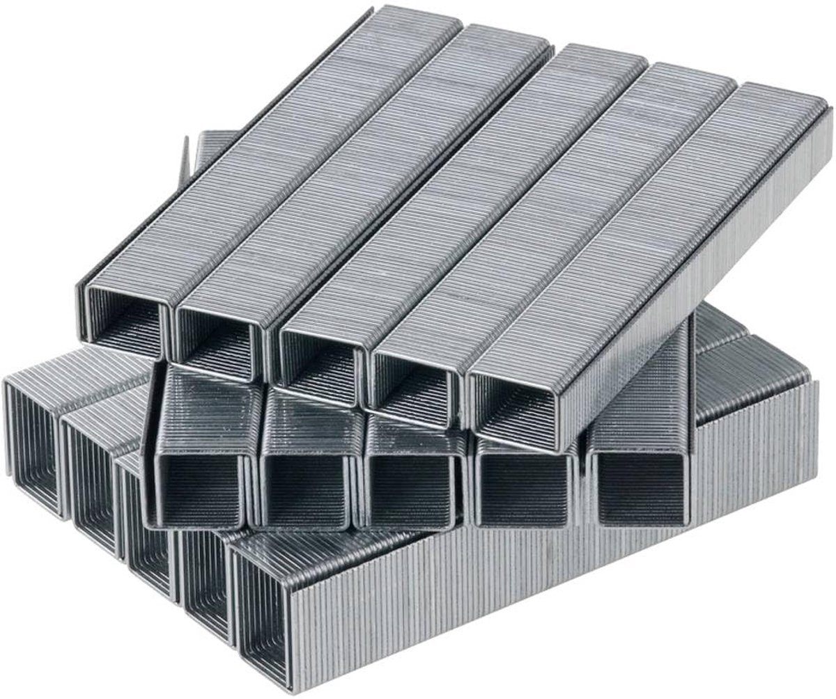 Kwb Heft assortiment 8 10 en 14 mm - type 53 fijne draad - kwaliteitsdraad - set met elk 1000 nietjes