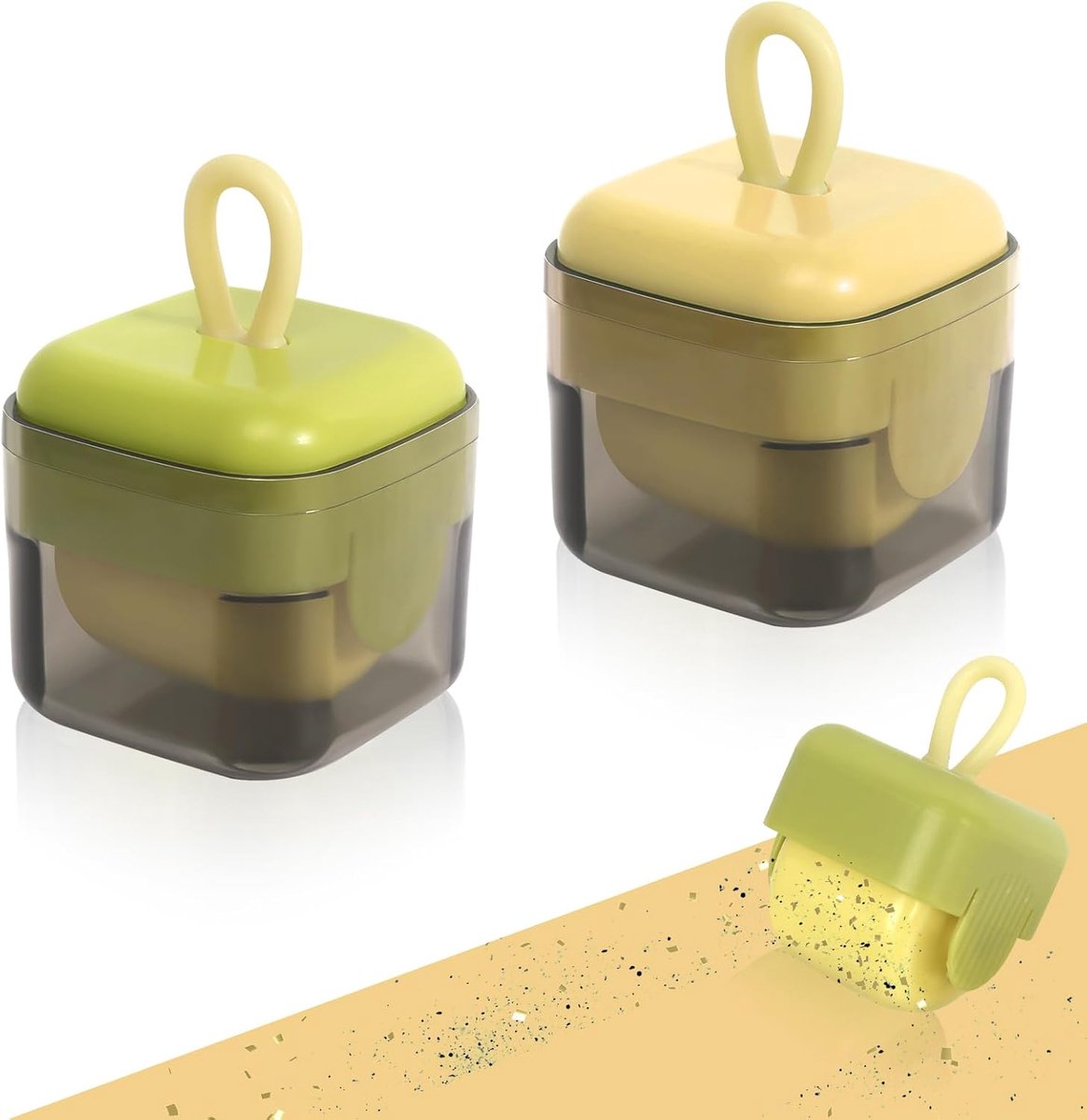 Prota Washable Gel Lint Roller Ball Draagbare dierenhaarroller, wasbare herbruikbare pluisroller, kleverige pluisroller voor reizen voor kleding voor het verwijderen van dierenharen kledingharen