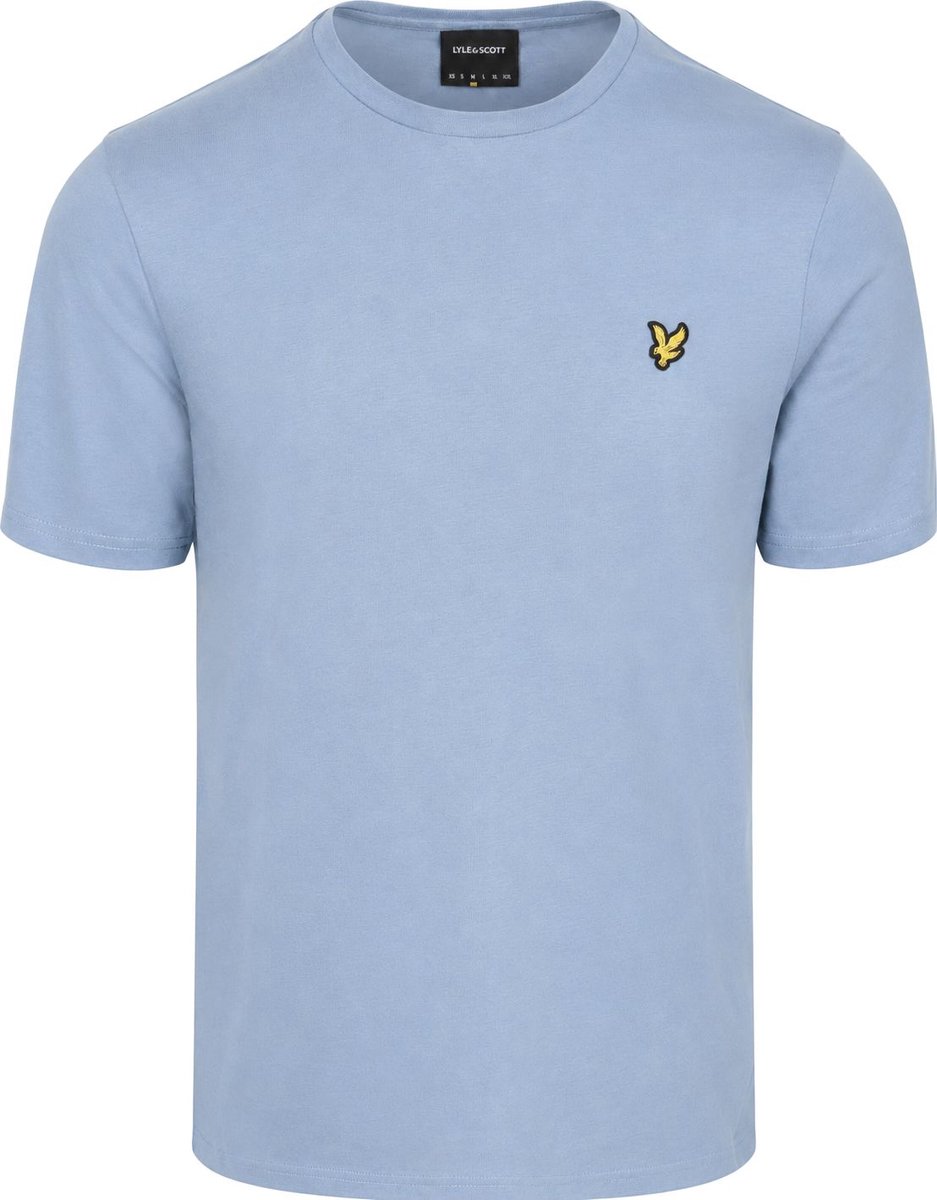 Lyle and Scott T-shirt Power Blauw - Maat S - Heren - Casual T-shirts