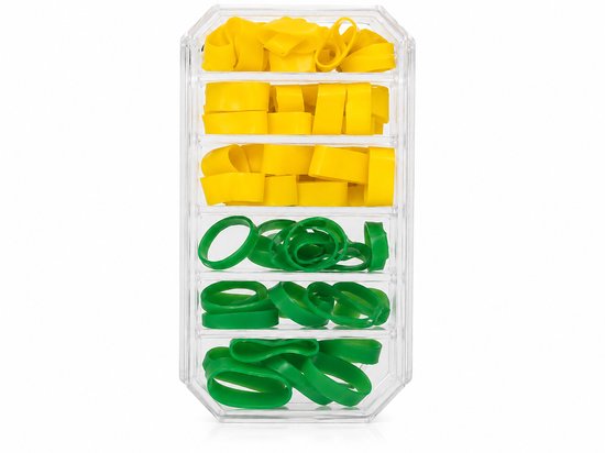 Reniers Fishing Silicone Rings Assortiment Box - Maat : Big Size van Reniers Fishing — afbeelding 2
