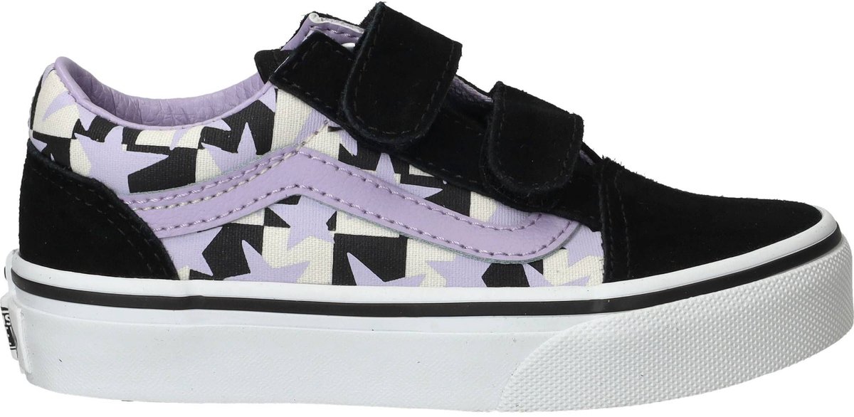 Vans Old Skool V Sneakers - Meisjes - Zwart - Maat:31