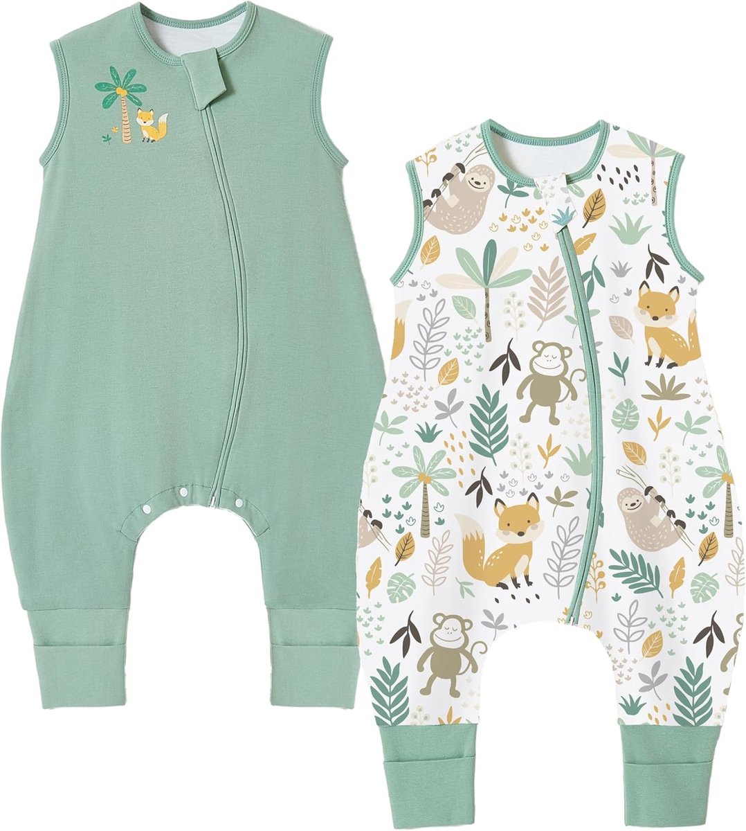 SnelShoppen - Babyslaapzak met Voeten 1,5 TOG, Geschikt voor Jongens en Meisjes, Comfortabele Slaapzak met Pijpen, Ideaal voor het Hele Jaar, Multifun