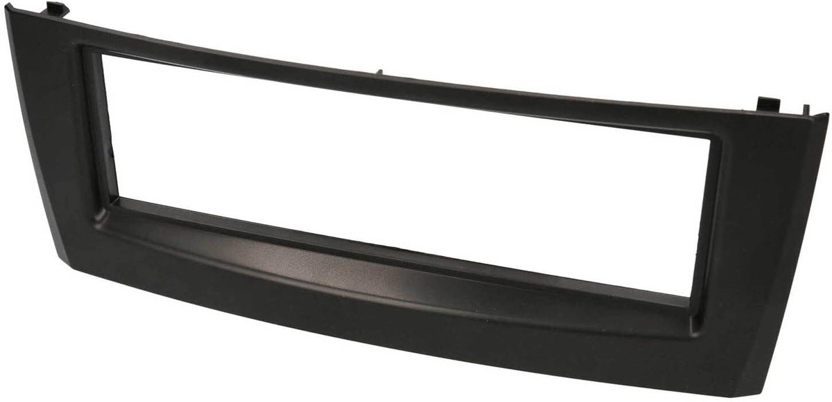 SnelShoppen - Audioproject A375 Radio Panel 1-DIN Zwart - Geschikt voor Fiat Grande Punto 2005-2009 en Linea 2007-2012 - Auto Radio Diaphragma Vervang