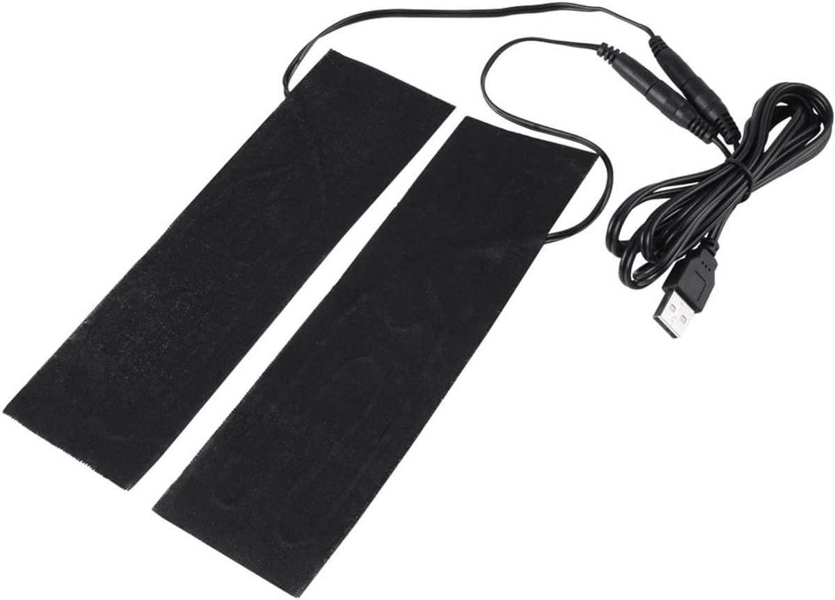 SnelShoppen - USB Verwarmingskussen - Elektrisch Verwarmingsdoek - Voetenverwarming - 19,6 x 6 cm - Veilig en Eenvoudig in Gebruik - Ideaal voor Thuis