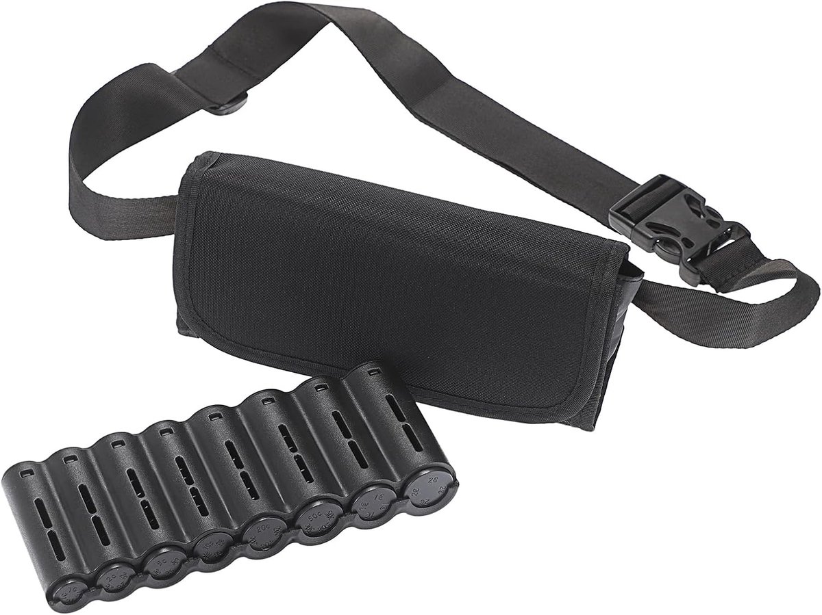 SnelShoppen - Coin Dispenser Wallet voor Euro Munten, Verstelbare Band, Cash & Coin Opbergzak voor Retail, Chauffeurs, Restaurants en Reizen (1 Stuk,