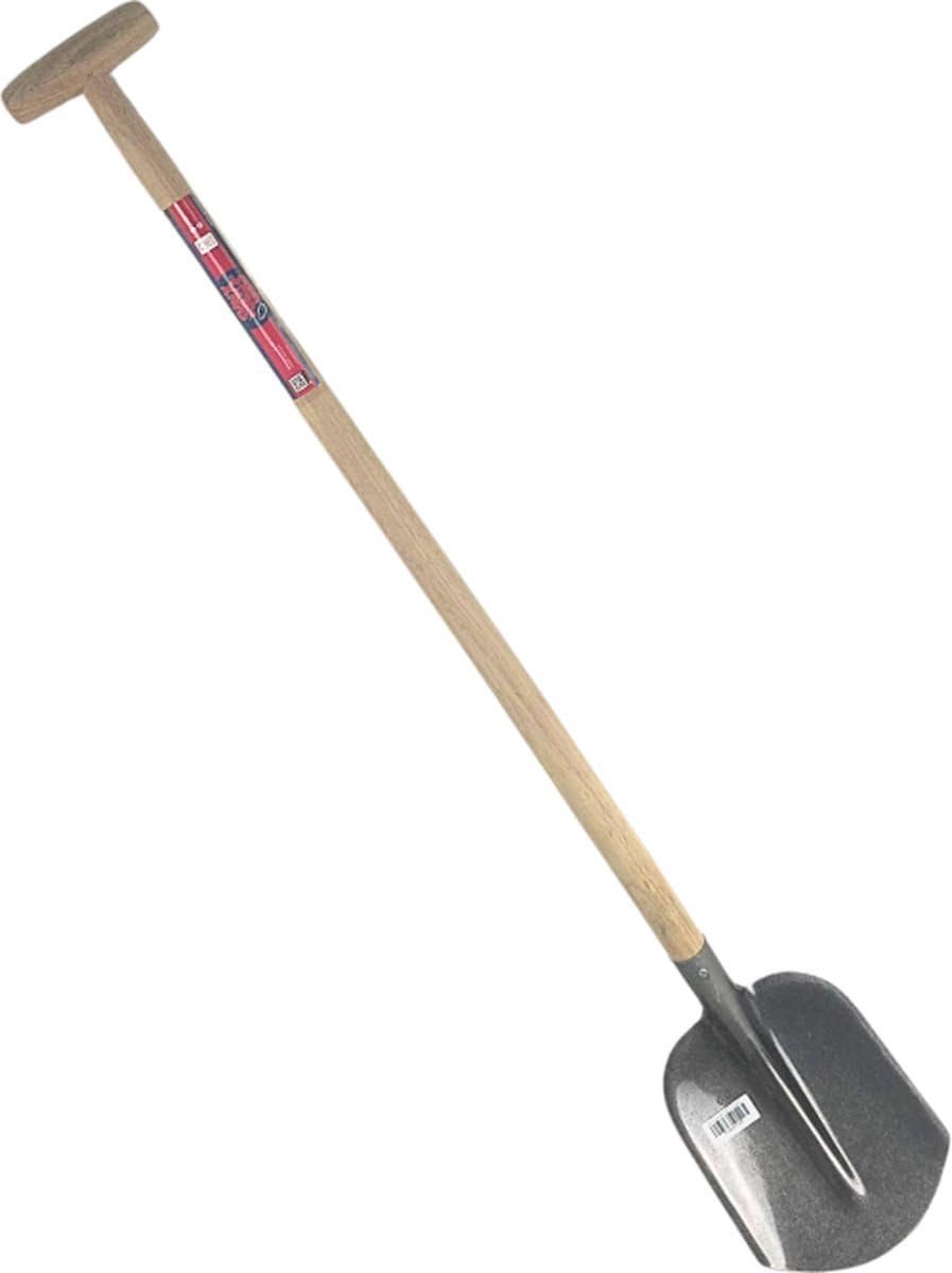 Thijox - Bats 000 Inclusief 100cm Steel, Veldspade, Tuinspade, Compacte Schop voor Graven, Aarde en Zand Verplaatsen, Geharde Stalen Blad, Tuingereeds