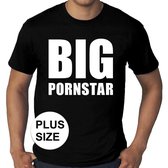 Big Pornstar grote maten t-shirt zwart heren 3XL