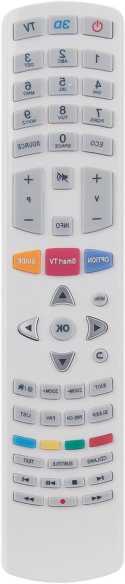 Vervangende Afstandsbediening - Universele Controller - TV Bediening - Geen Instelling Nodig - 10 Meter Bereik - Zwart
