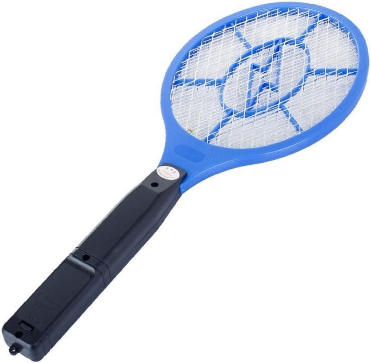 SnelShoppen - Elektrisch Insectenwerend Racket - Anti-vliegen, Muggen, Wespen - AA-batterijen (niet inbegrepen) - 46x18,8x3,5 cm - Willekeurige Kleur