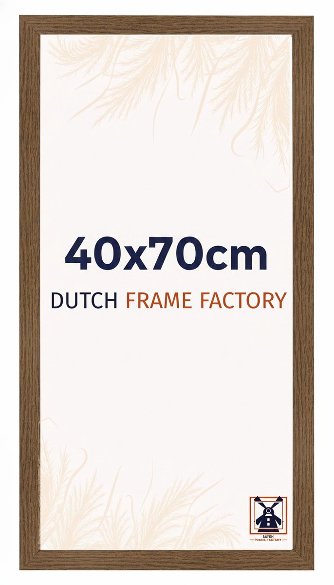 Fotolijst 40x70 cm - MDF - Eiken Rustiek - Benno
