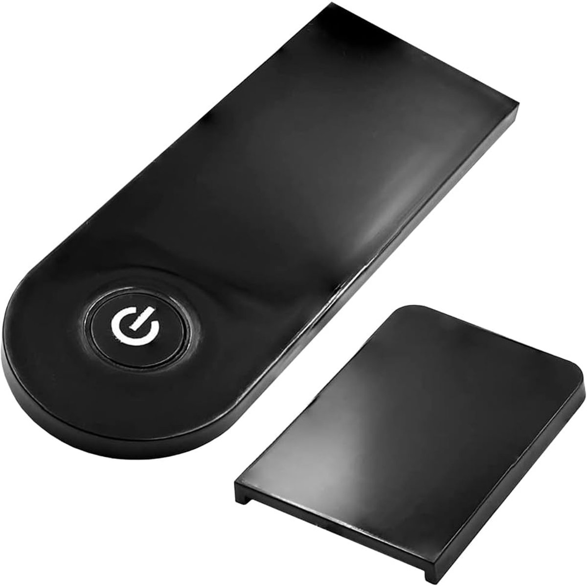 SnelShoppen - OcioDual Screen Cover voor Elektrische Scooter, Zwart - Waterdichte Silicone Bescherming, Duurzaam en Temperatuurbestendig, Geschikt voo