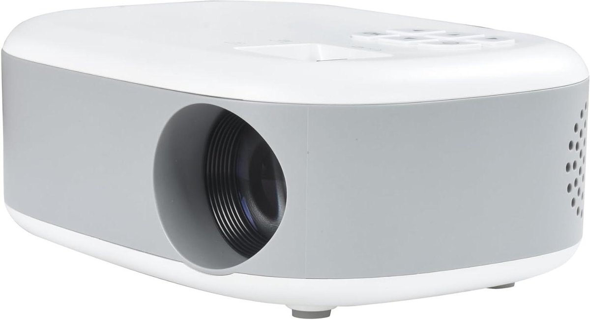 Mini Beamer - Zak Projector - Thuisbioscoop Creëren - HD Resolutie 720p - Tot 250 cm - Zwart