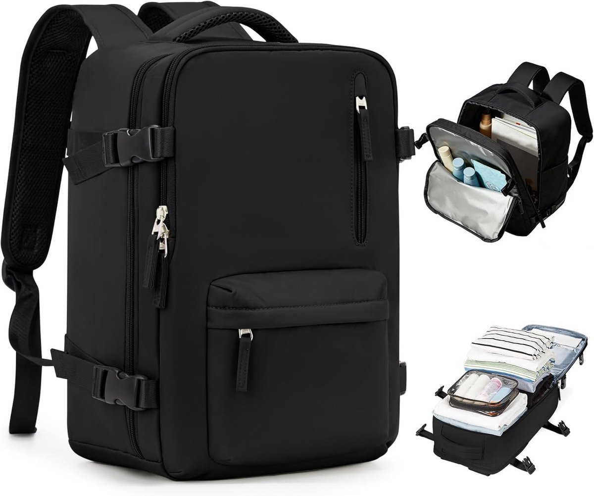 Thijox - Ryanair Handbagage 40x30x20 Rugzak Dames, Wizz Air & EasyJet Tas, Waterdichte Reisrugzak voor Laptop, Perfect voor School en Vrije Tijd