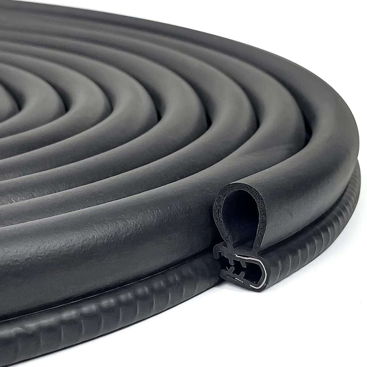 SnelShoppen - Autodeurafdichting 3 meter - Rubber afdichtingen voor geluidsisolatie - Flexibel PVC en EPDM-rubber - Universele kofferbakafdichting voo