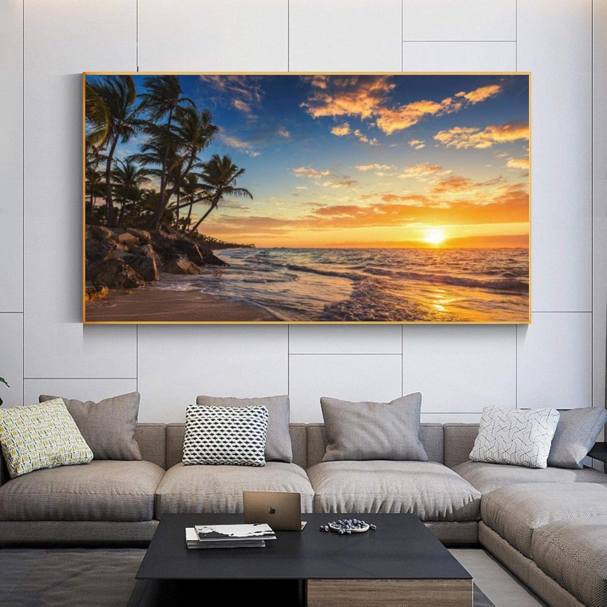 Decor Schilderij - Natuur Poster - Muur Decoratie - Waterdicht Vochtwerend - 20x40cm - Niet Ingelijst