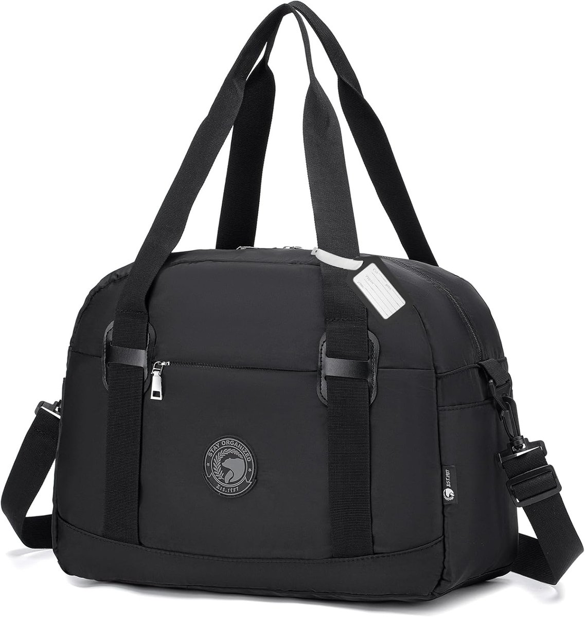 SnelShoppen - BAGZY Travel Bag 40x30x20cm Handbagage Sporttas Waterproof Vouwbare Reisetas voor Weekend en Vliegtuig - Onderzitbagage 25L voor Mannen