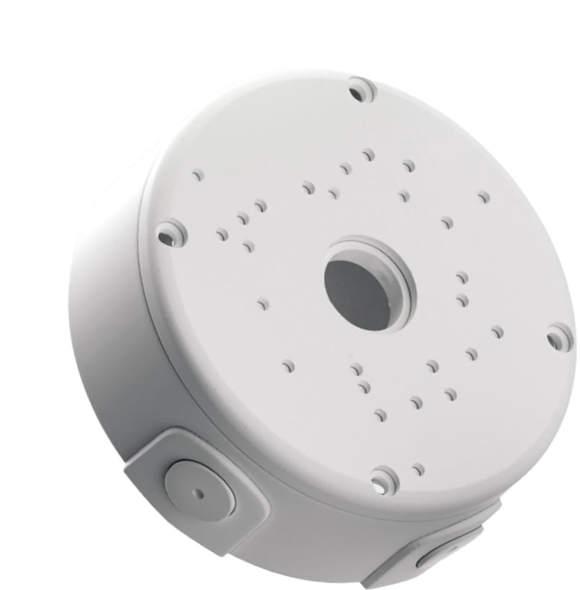 Aansluitdoos - Kabelbox - Veiligheidscamera Installatie - Verbergt Kabels - 12 cm - Wit