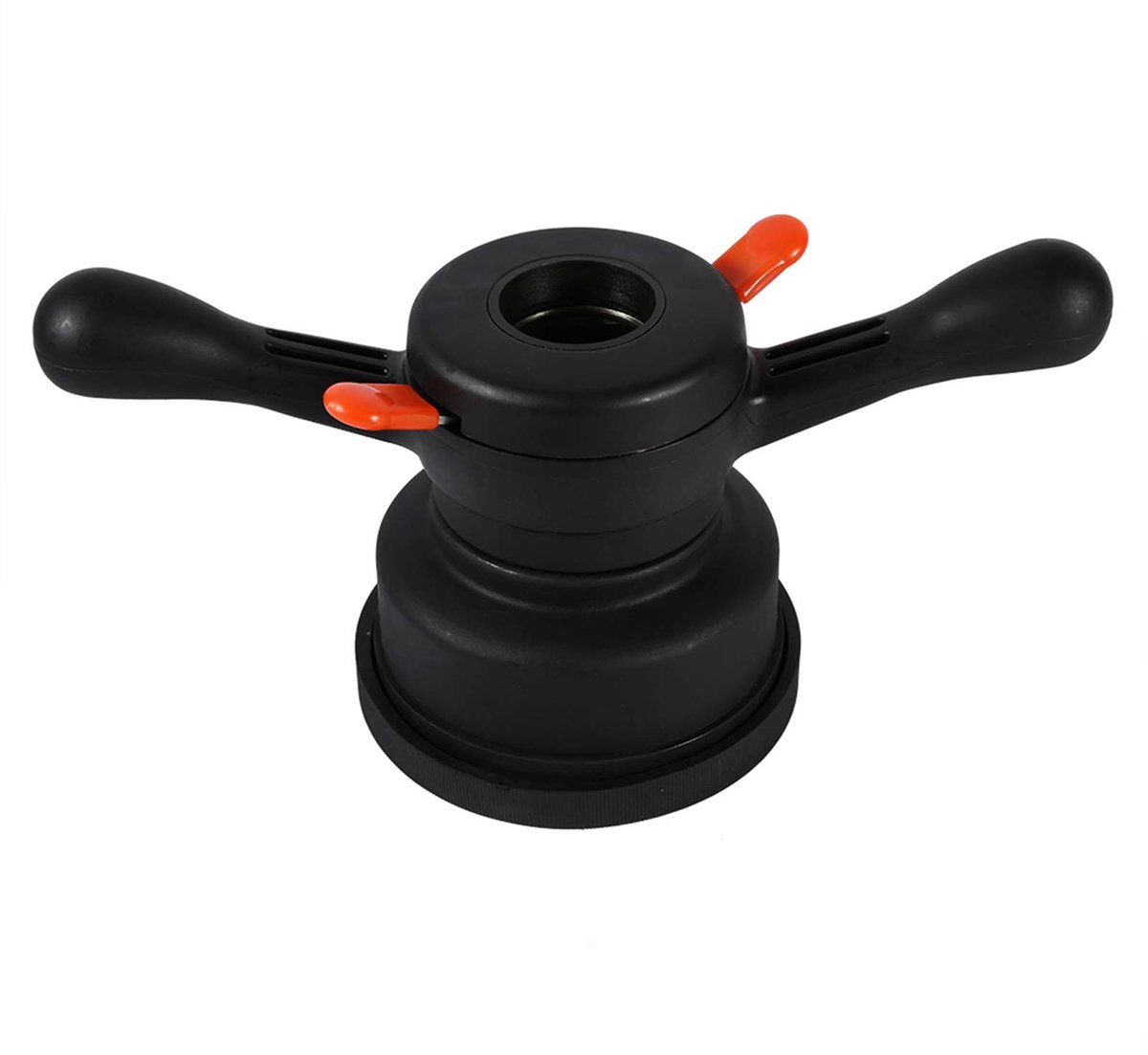 Dailygoods- Wielbalanceermachine met snelvleugelmoer - Bandenwisselgereedschap - Drukbekernaaf - Hoogwaardig kunststof - Binnendiameter 38 mm - Steek 3/4 mm - Balancergereedschap