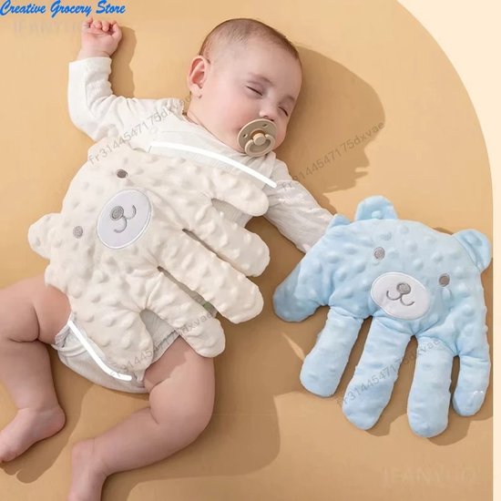 House Of Atelier - Anti angst handschoen voor baby's - Slaaptrainer - Slaaphulp - Baby - Electrisch Slaapkussen - Blauw — afbeelding 5
