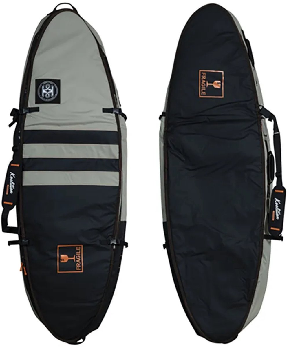 Koalition Traveller Multi Short 6´3´´ Surfboardhoes Zwart