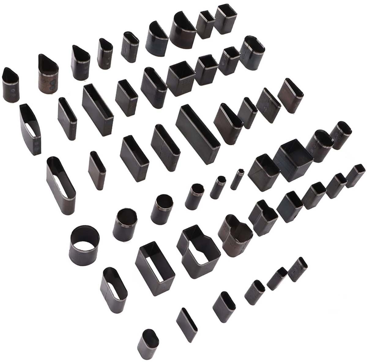 Hulpmiddelen Set - Snijders Stansen - Ambachtelijk Werk - Hoge Koolstofstaal - 52 Stuks - Zilver