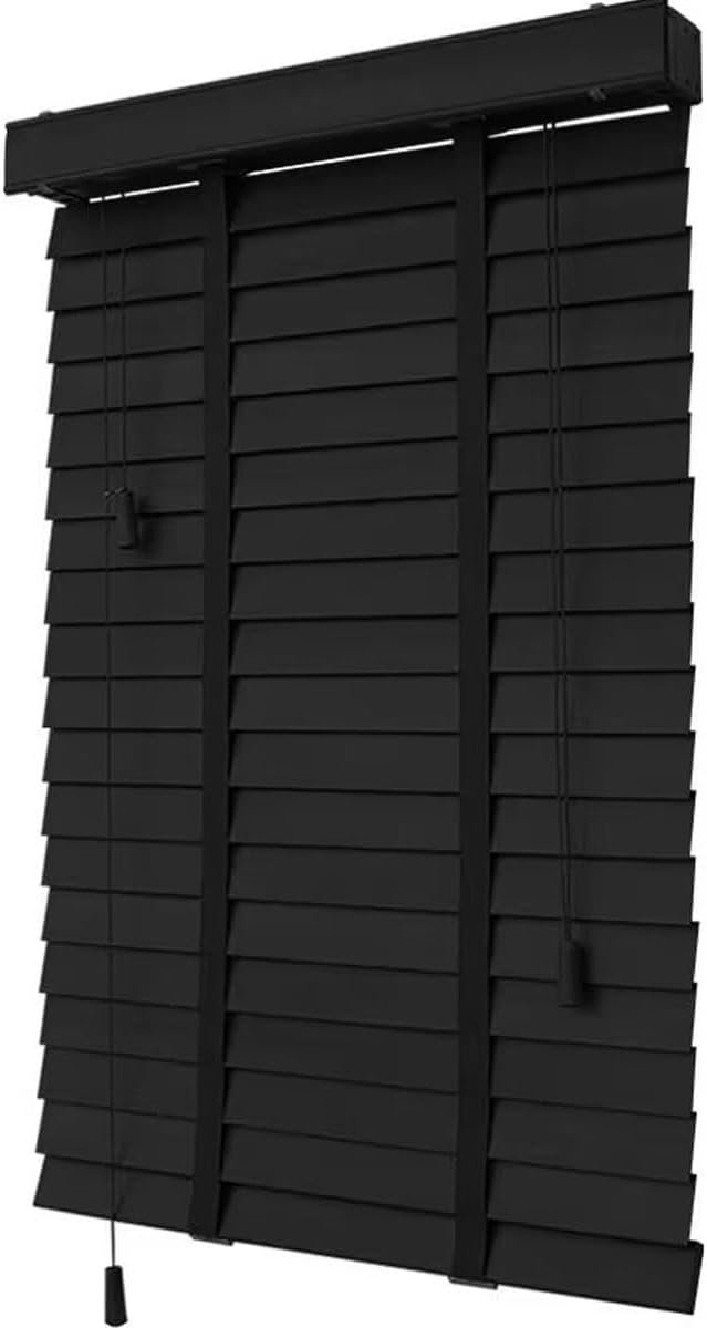 Houten Jaloezieën - Venetiaanse Blinds - Privacy en Zonwering - 50mm Lamellen - 95x210 cm