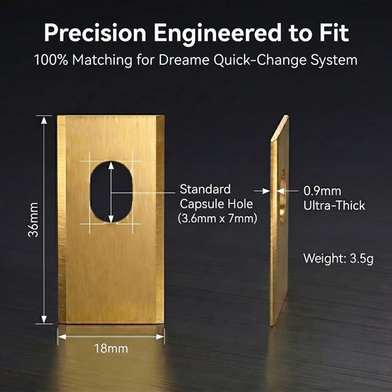 Dailygoods- Reservemessen 36 Stuks - Compatibel met Dreame A1/A2/A1 Pro/A1 Ultra/M1/M2 - Titanium Gecoat - Roestvrij Staal - Opbergdoos - Robotmaaier Messen van Dailygoods — afbeelding 2