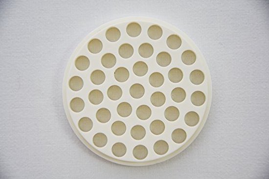 Snijijzer voor Passatelli - Pastamaker Accessoire - Verse Pasta Maken - Specifiek Voor Passatelli - 7 mm Diameter - Wit — afbeelding 2