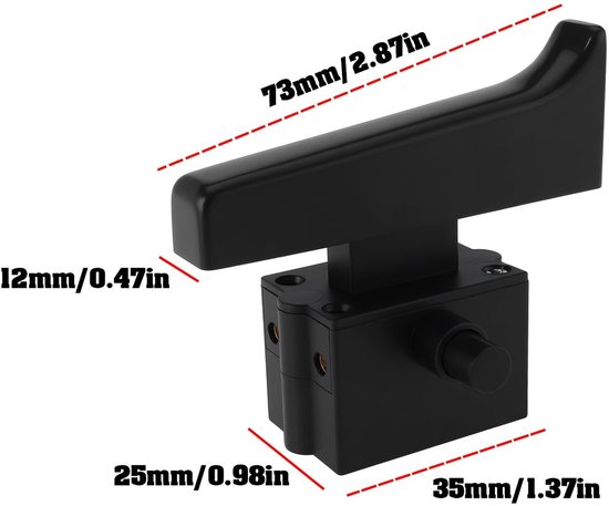 Dailygoods - Set van 2 Power Tool Schakelaars voor Elektrisch Gereedschap van Dailygoods — afbeelding 3
