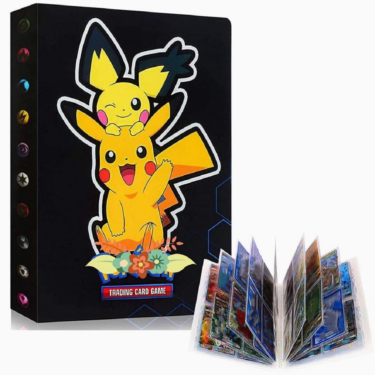 Dailygoods- Kaartenalbum 30 pagina's - Capaciteit 240 kaarten - Waterdicht - Slijtvast - Hoogwaardig PP-materiaal - Antistof bescherming - Verzamelalbum