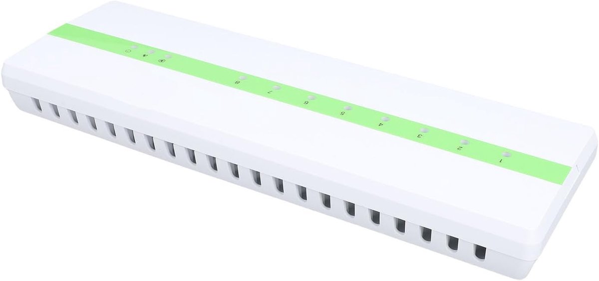 Bedradingscentrum 8 Zones - Verwarmingsregelaar Kamerthermostaat - Energie Besparen - Slimme Thermostaat Compatibel - 8 Zones - Wit