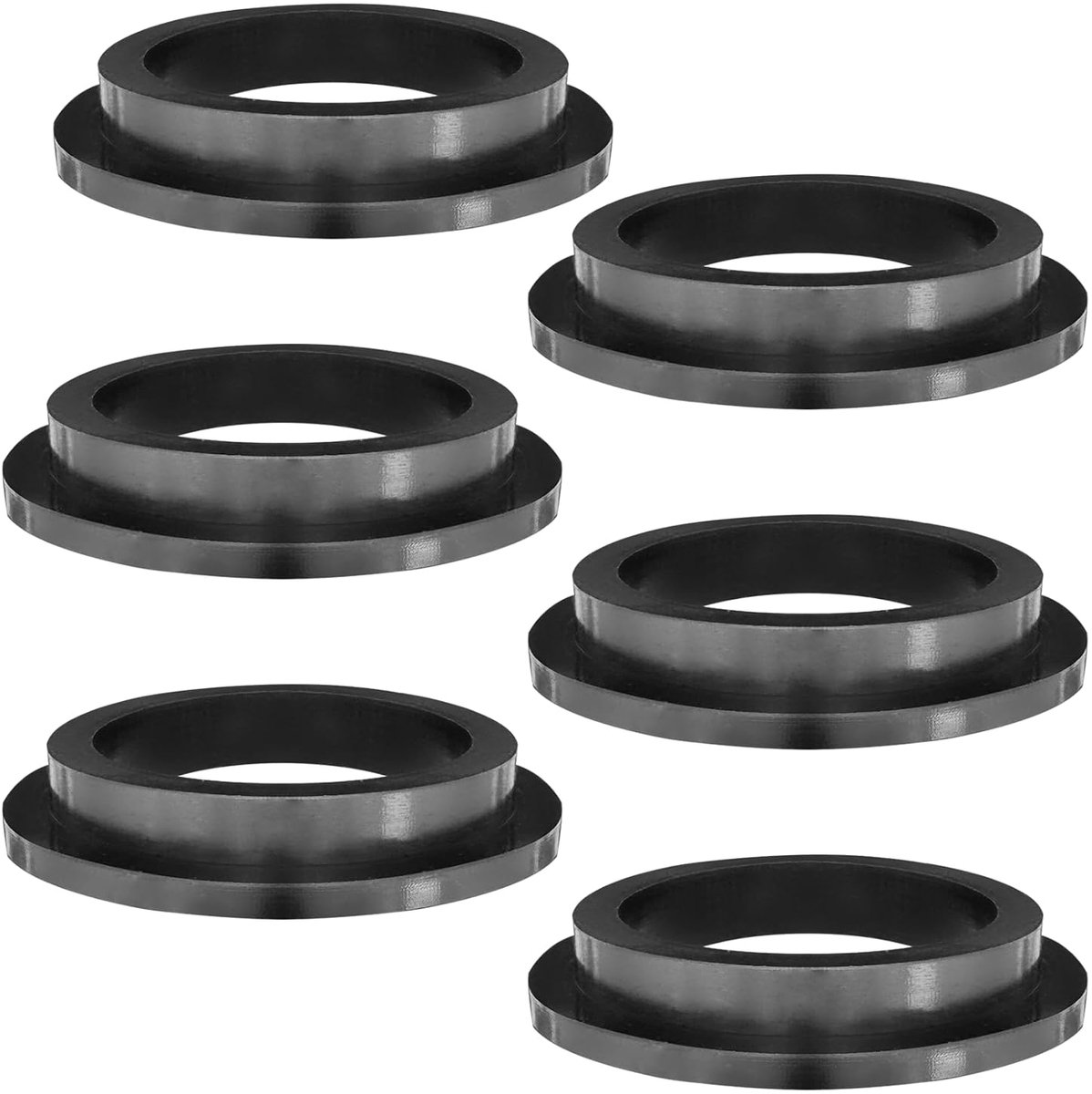 SnelShoppen - 6 Pcs Pool O-Rings - Rubber Sealing Rings voor Sand Filter Pump, Hoogwaardige Wasringen, Spare Parts voor Zwembadfilter, Perfecte Onders