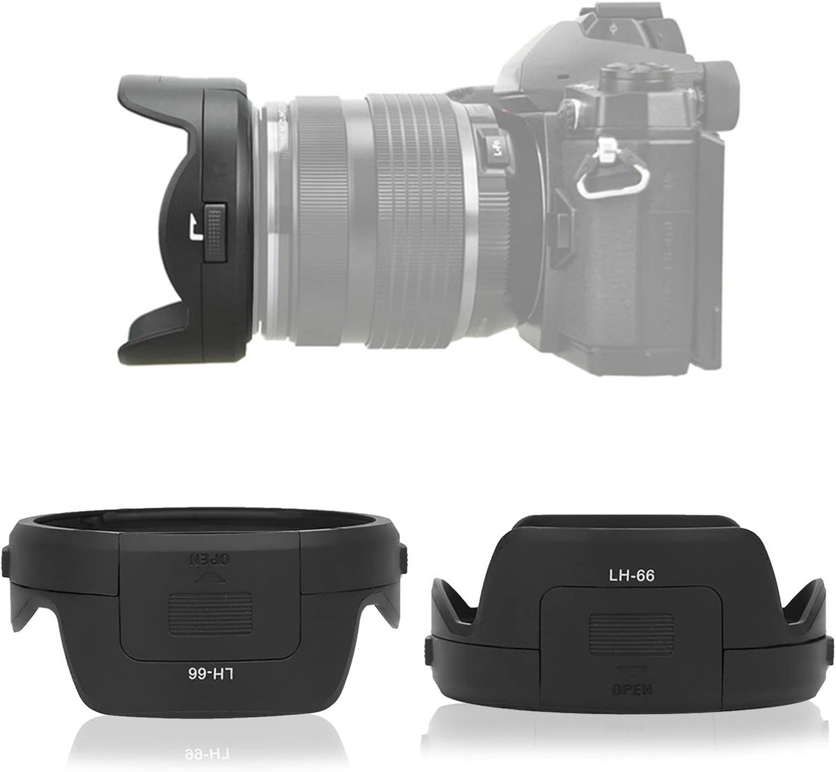 Vervangende 62mm Lens Canopy voor 12-40mm F/2.8 PRO Camera Lens - Bescherming, Accessoire, Fotografie