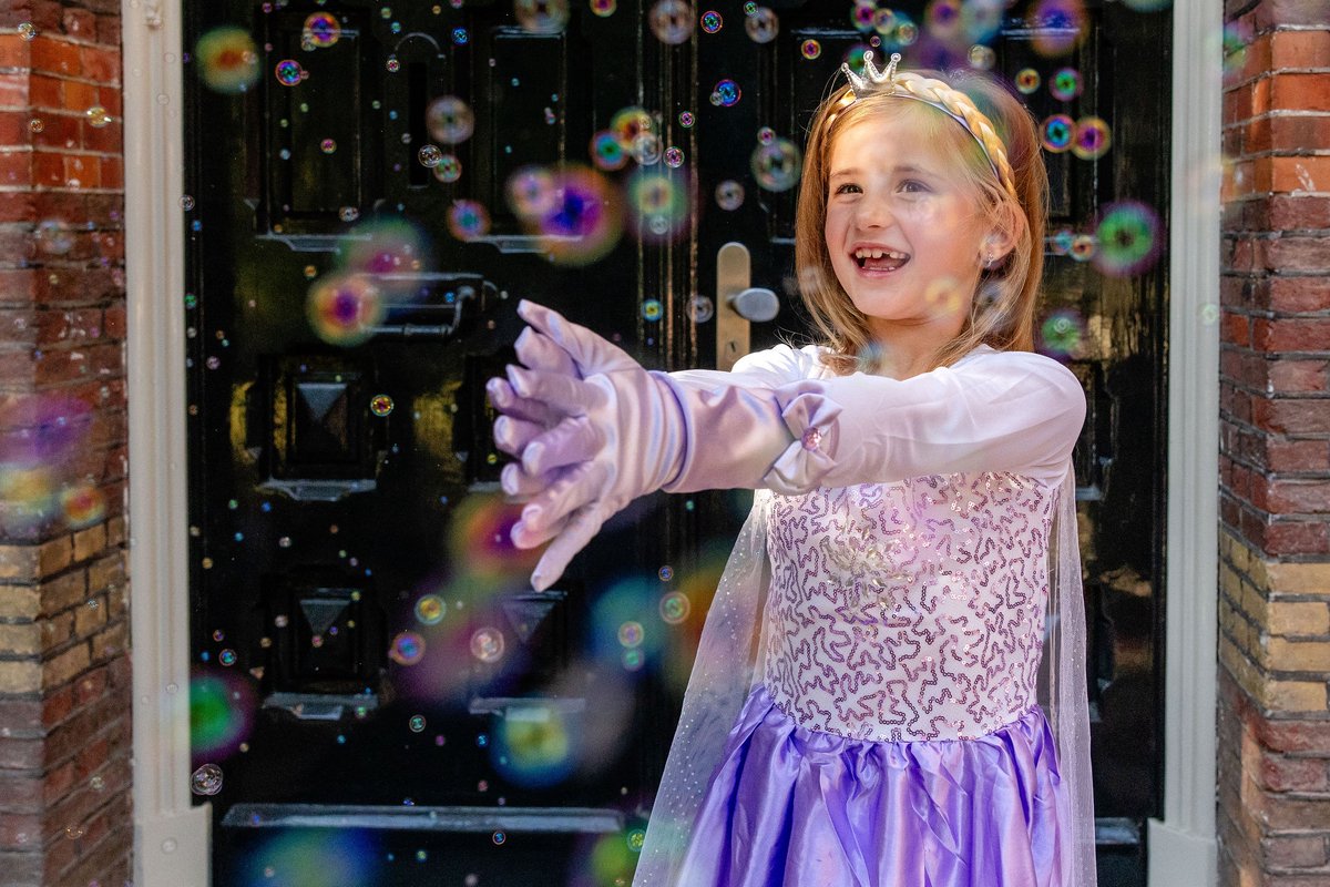 Het Betere Merk - Elsa prinsessenjurk - Paarse prinsessenjurk — afbeelding 4