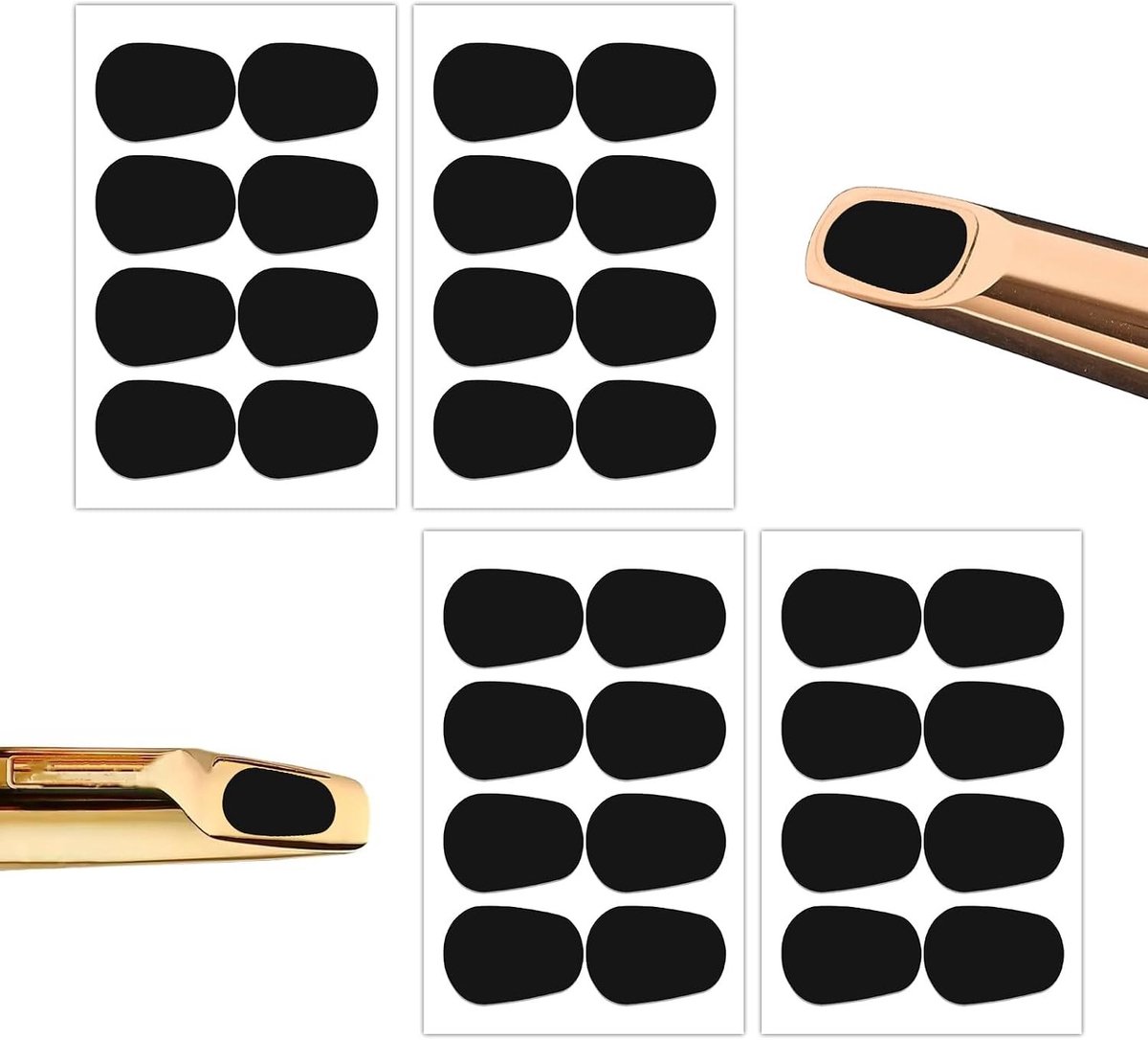 Mouthpiece Kussens voor Saxofoon en Klarinet - 32 Stuks Rubber Accessoires voor Beginners, Alto en Tenor Saxofoon, Verbeter Comfort en Geluidkwaliteit