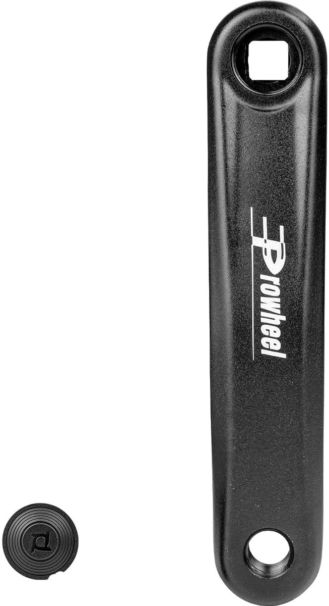 SnelShoppen - MEGHNA Fietskrukaarm Links 152/165/170mm - Hoogwaardige Aluminium Krukarm voor Stadsfiets, Trekkingfiets, MTB, E-bike - Universele Fiets