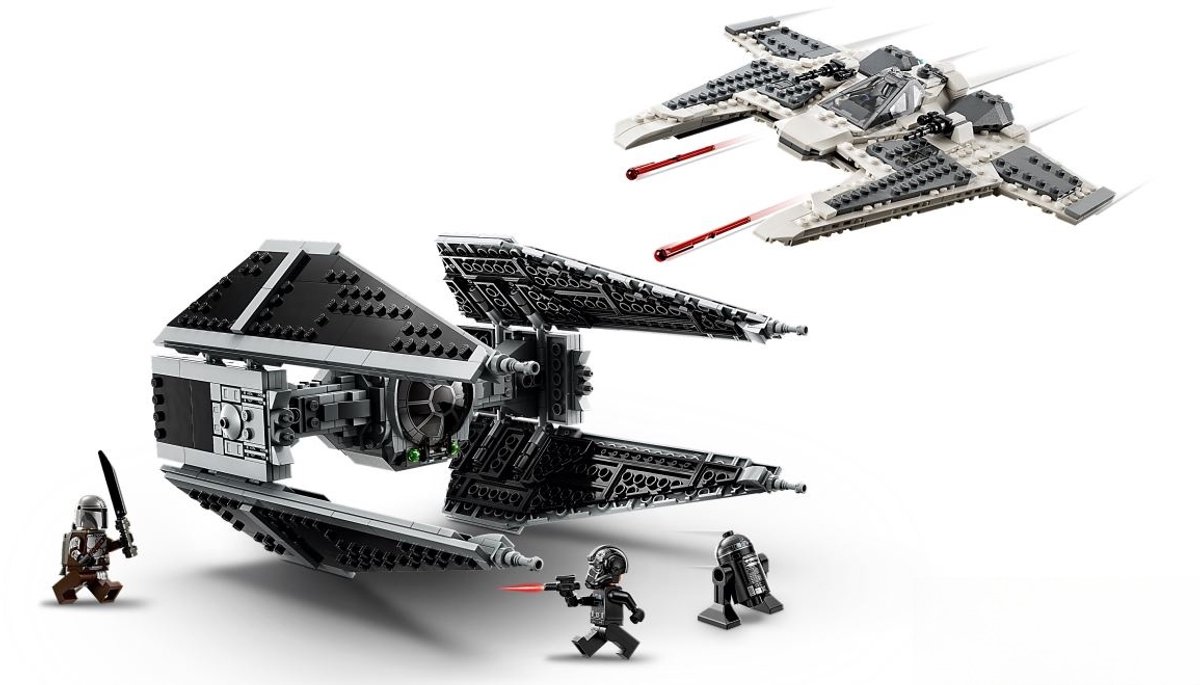 LEGO Star Wars Mandalorian Fang Fighter vs. TIE Interceptor Set - 75348 — afbeelding 9
