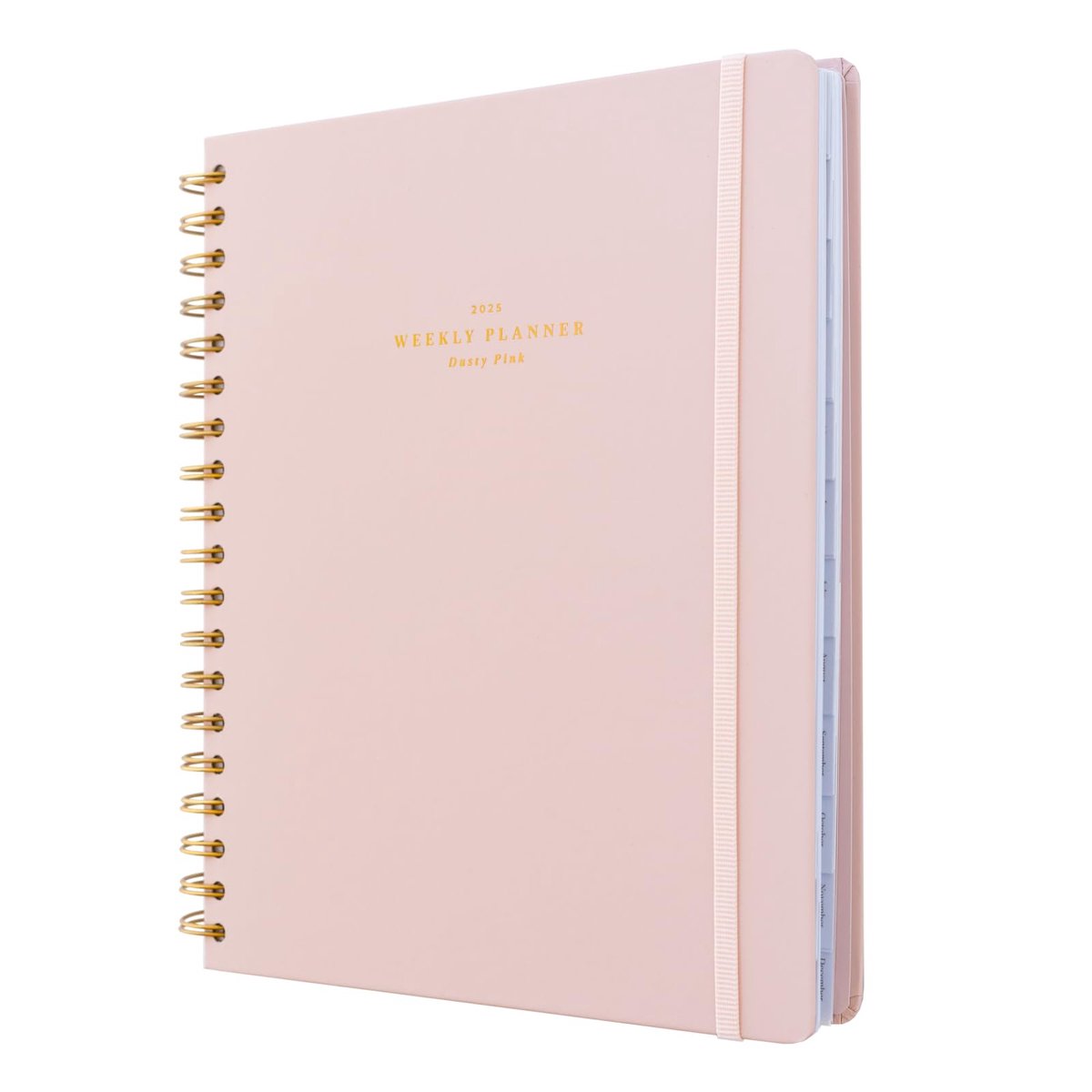 SnelShoppen - Kokonote Agenda 2024 2025 Dusty Pink - Weekagenda 17 Maanden - Weekplanner 24 25 - Weekkalender - Afspraakplanner voor School, Werk en P